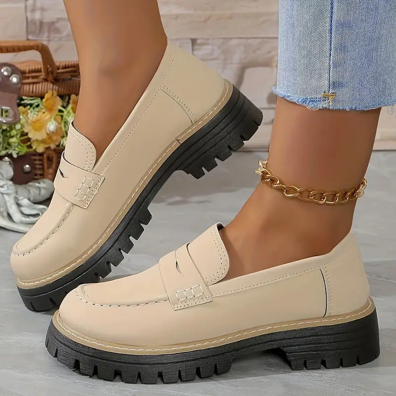 Clara™ | Mocassins Classiques Femme - Élégance et Confort Intemporels