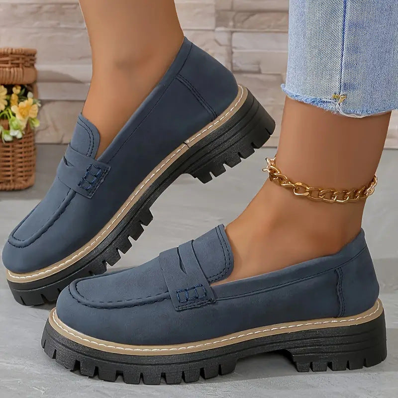 Clara™ | Mocassins Classiques Femme - Élégance et Confort Intemporels