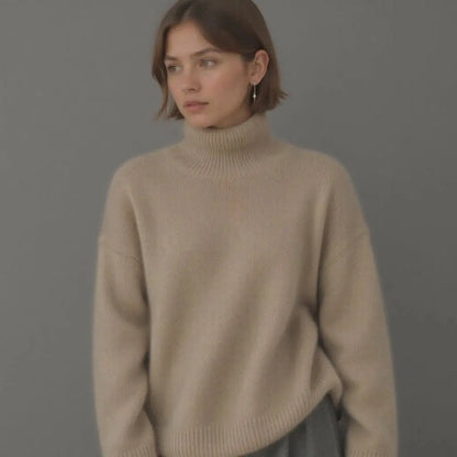 Éloïse | Pull Oversize en Cachemire pour un Luxe Décontracté lunnav